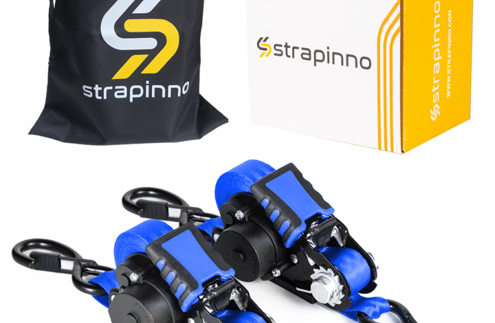 Strapinno Retractable Ratchet Straps