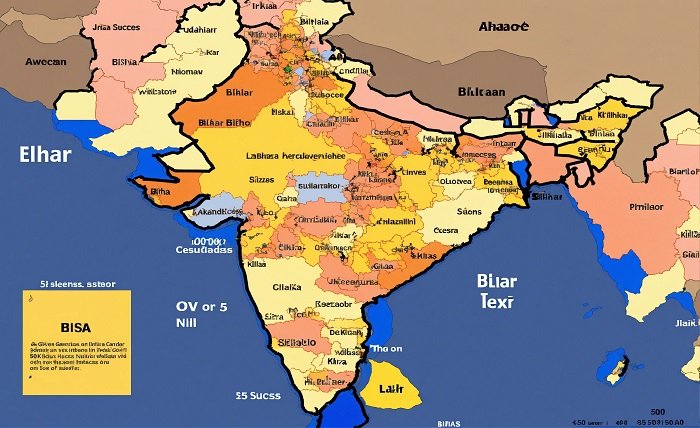 bihar map
